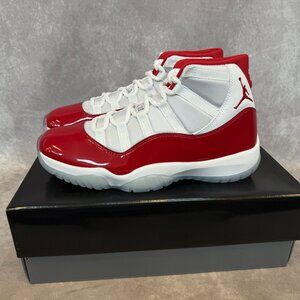 Air Jordan 11 Retro – White / Varsity Red / Black (Men’s Size 9)